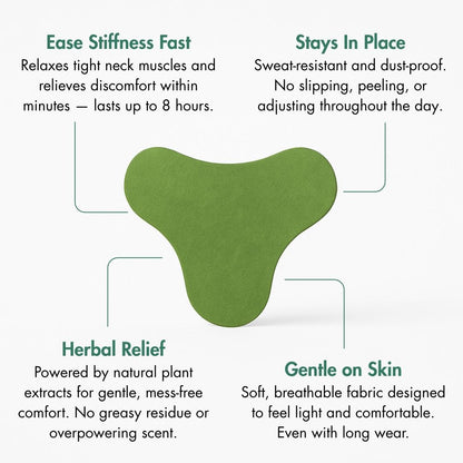 24pc Herbal Back Pain Relief Patches