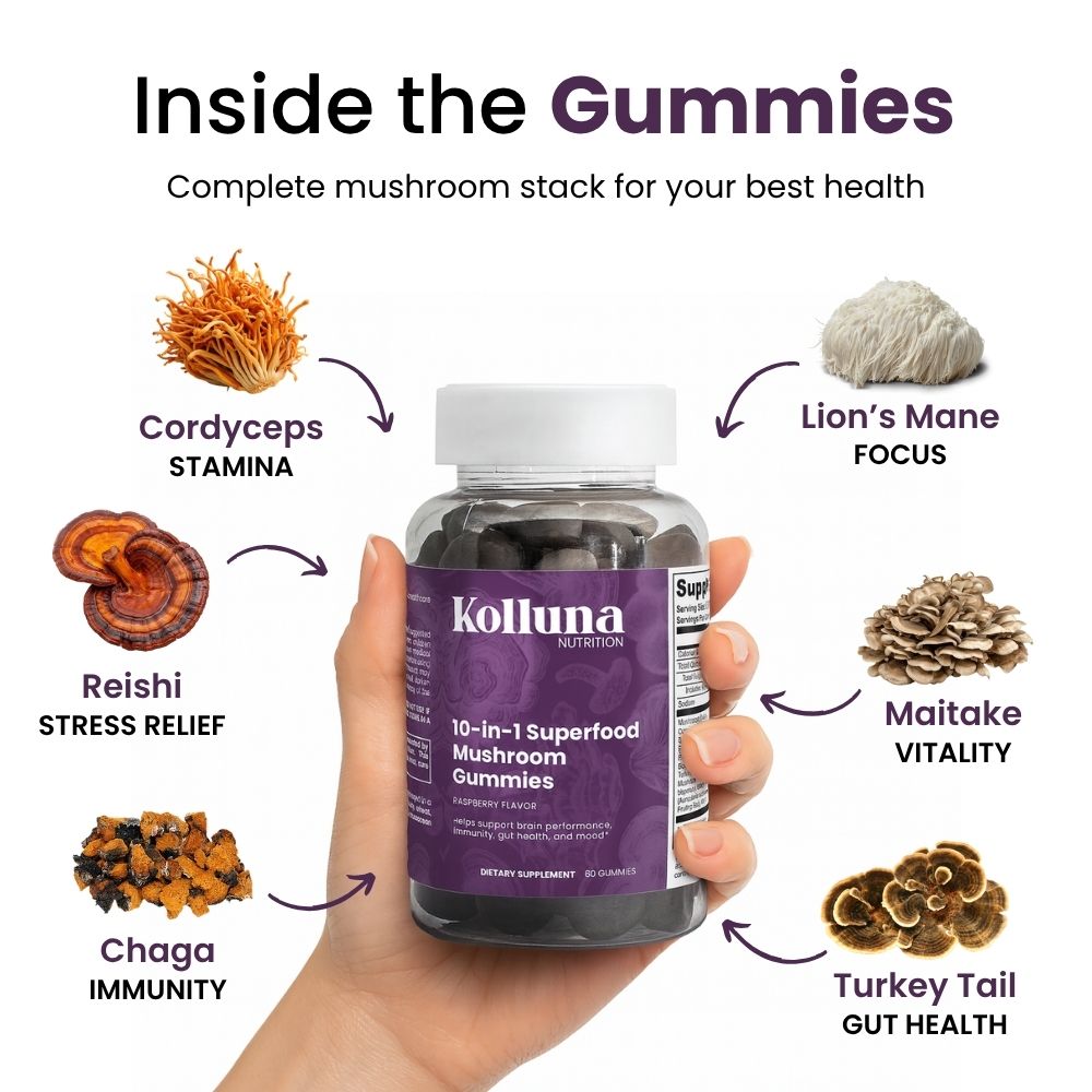 10-in-1 Superfood Mushroom Gummies