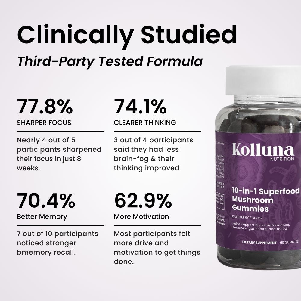 10-in-1 Superfood Mushroom Gummies