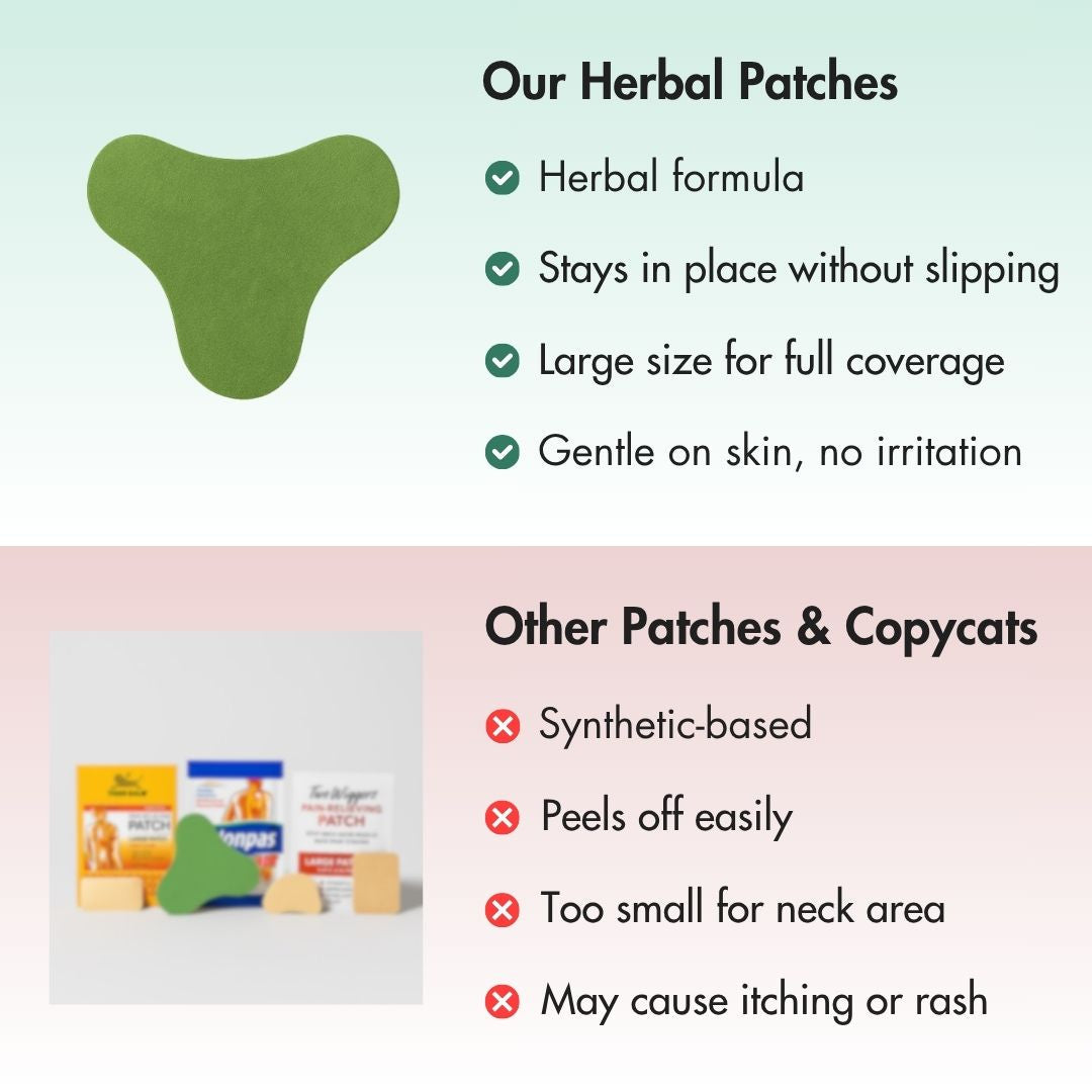 24pc Herbal Back Pain Relief Patches